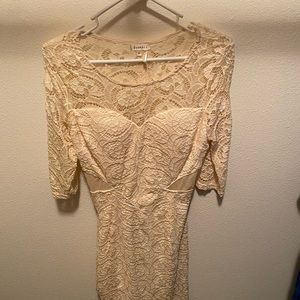 Dresses, heels, watch, mirror